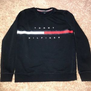 Tommy Hilfiger Navy Logo Sweatshirt
